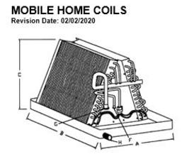 Sustainable Coils 1060A23C Cased A-Coil, 4-5 Tons, R-410A (Standard), R-22 (Optional Piston), Swaged, 3/8" (Liquid Line), 7/8" (Suction Line), 3/4" NPT (Drain Connection) Connection Size, 24" H x 24-1/2" W x 21-1/4" D Dimensions, Fin And Tube, A-Coil, Aluminum, Plastic, Nylon, Copper Alloy