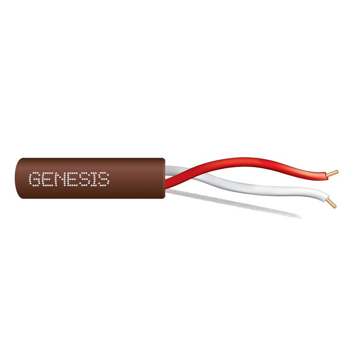 Resideo Genesis 47104807 Thermostat Cable, 18 AWG, 2 Conductors, 500' Length, Solid, Bare Copper, 150 V, -4-140 Â°F